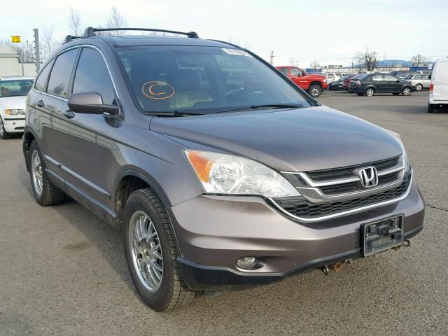 5J6RE4H77AL039891 - 2010 HONDA CR-V EXL BROWN photo 1