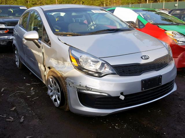 KNADM4A3XH6109531 - 2017 KIA RIO LX SILVER photo 1