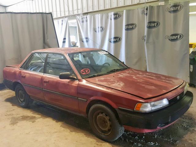 JT2SV21E3M3436239 - 1991 TOYOTA CAMRY DLX BURGUNDY photo 1