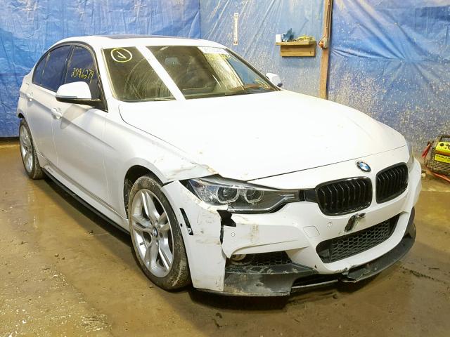 WBA3B9G53FNR94603 - 2015 BMW 335 XI WHITE photo 1