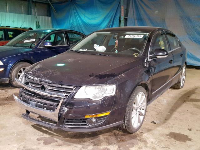 WVWCU73C57E246989 - 2007 VOLKSWAGEN PASSAT 3.6 BLACK photo 2