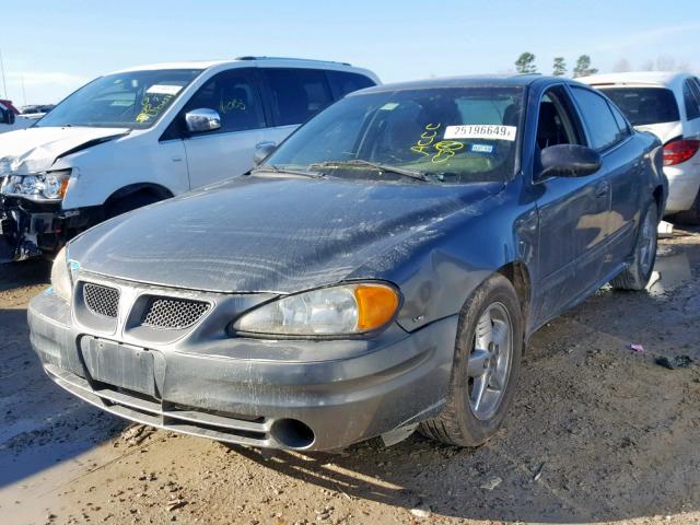 1G2NF52E24C221974 - 2004 PONTIAC GRAND AM S GRAY photo 2