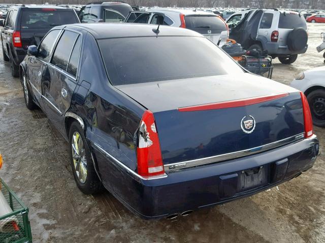 1G6KD57Y27U170968 - 2007 CADILLAC DTS BLUE photo 3