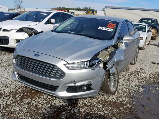 3FA6P0K94GR135046 - 2016 FORD FUSION TIT SILVER photo 2