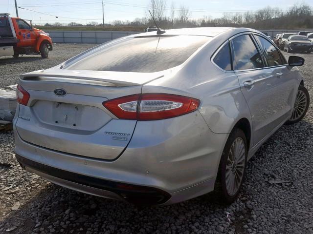 3FA6P0K94GR135046 - 2016 FORD FUSION TIT SILVER photo 4