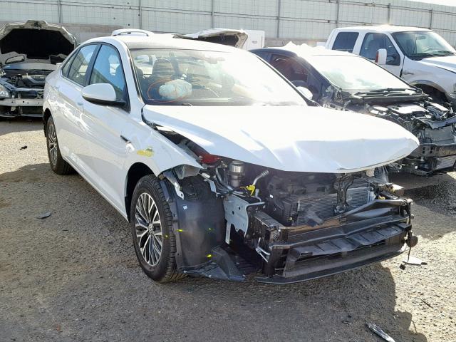 3VWE57BU1KM069647 - 2019 VOLKSWAGEN JETTA SEL WHITE photo 1