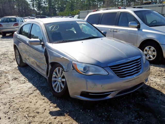 1C3CCBBB8DN639173 - 2013 CHRYSLER 200 TOURIN SILVER photo 1