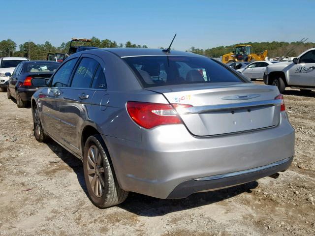 1C3CCBBB8DN639173 - 2013 CHRYSLER 200 TOURIN SILVER photo 3