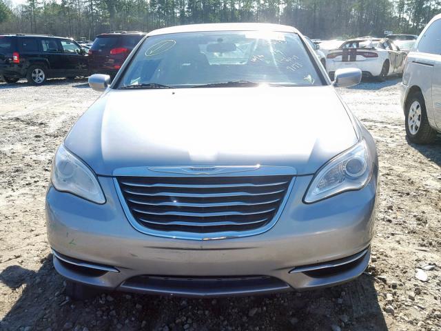 1C3CCBBB8DN639173 - 2013 CHRYSLER 200 TOURIN SILVER photo 9