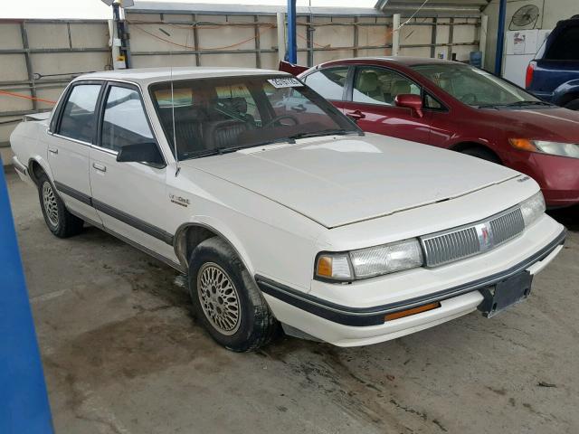 1G3AM54N8M6321539 - 1991 OLDSMOBILE CUTLASS CI WHITE photo 1