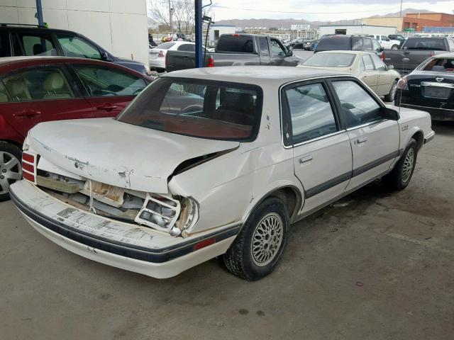 1G3AM54N8M6321539 - 1991 OLDSMOBILE CUTLASS CI WHITE photo 4