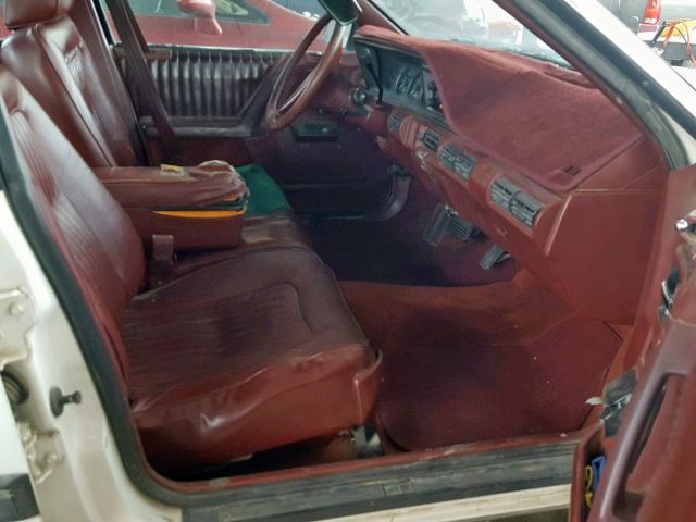 1G3AM54N8M6321539 - 1991 OLDSMOBILE CUTLASS CI WHITE photo 5