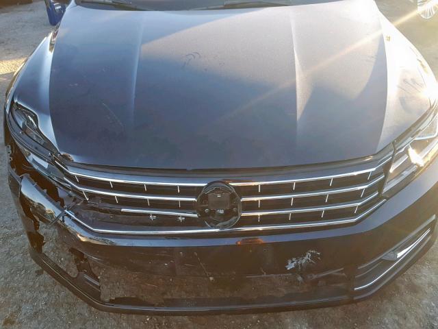 1VWBA7A30JC008376 - 2018 VOLKSWAGEN PASSAT SE BLACK photo 7