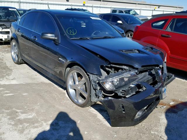 6G2EC57Y68L988389 - 2008 PONTIAC G8 GT BLACK photo 1