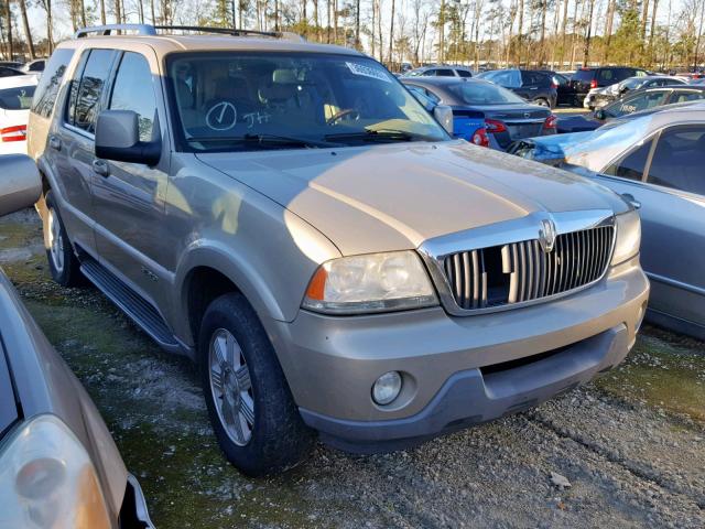 5LMEU88H64ZJ19393 - 2004 LINCOLN AVIATOR 棕色 照片 1