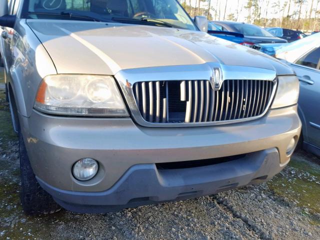 5LMEU88H64ZJ19393 - 2004 LINCOLN AVIATOR 棕色 照片 9