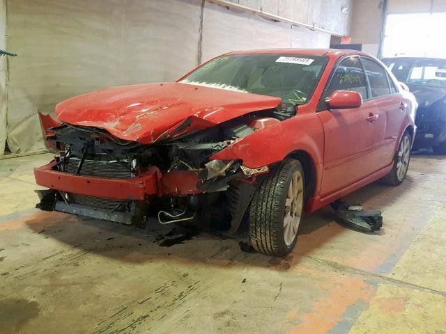 1YVHP84D265M09312 - 2006 MAZDA 6 S RED photo 2