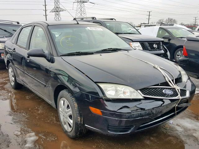 1FAFP34N45W287771 - 2005 FORD FOCUS ZX4 BLACK photo 1