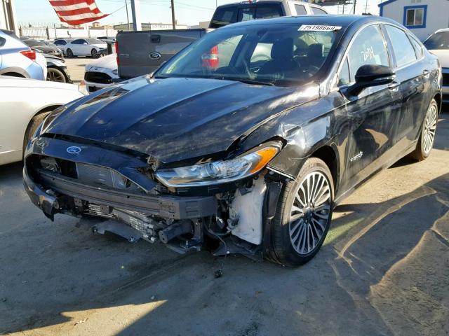 3FA6P0RUXJR134145 - 2018 FORD FUSION TIT BLACK photo 2