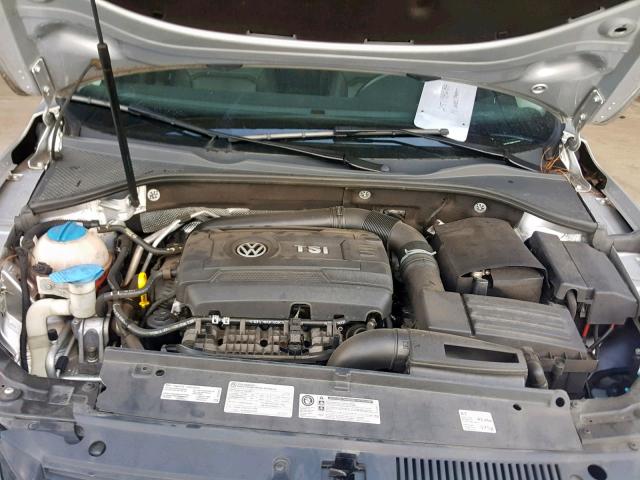 1VWAT7A39EC073190 - 2014 VOLKSWAGEN PASSAT S SILVER photo 7