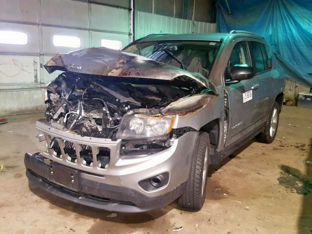 1C4NJCBA8HD147777 - 2017 JEEP COMPASS SP 灰色 照片 2