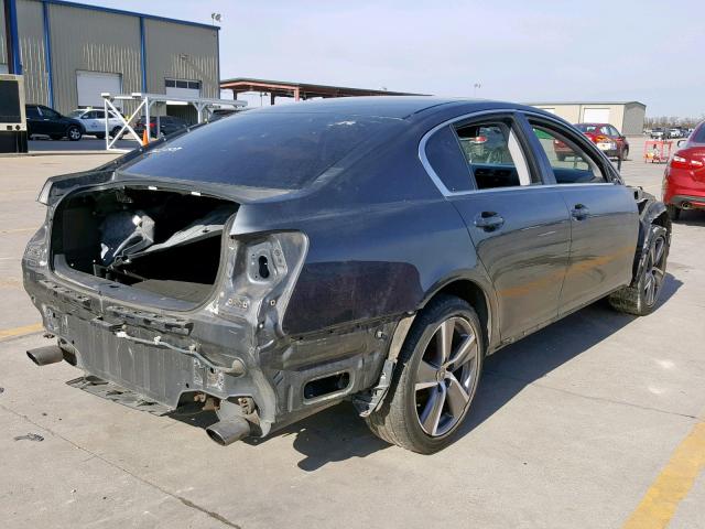 JTHCH96S260006635 - 2006 LEXUS GS GENERAT GRAY photo 4