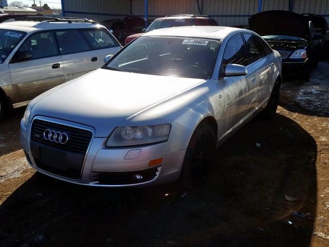 WAUDG74F05N095543 - 2005 AUDI A6 3.2 QUA SILVER photo 2