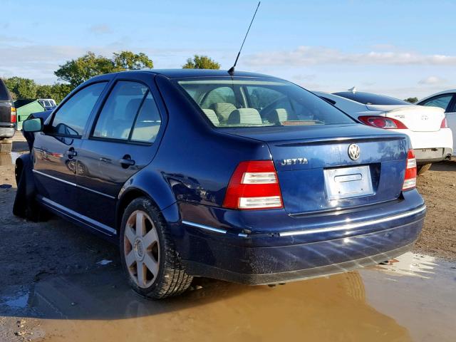 3VWRK69M64M113185 - 2004 VOLKSWAGEN JETTA GL BLUE photo 3