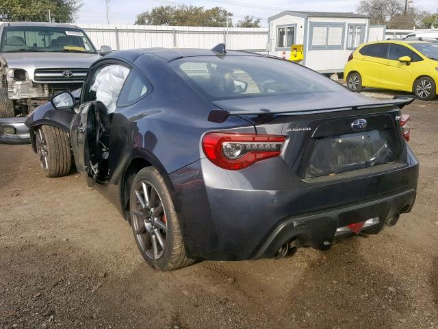 JF1ZCAC18H9601890 - 2017 SUBARU BRZ 2.0 LI CHARCOAL photo 3