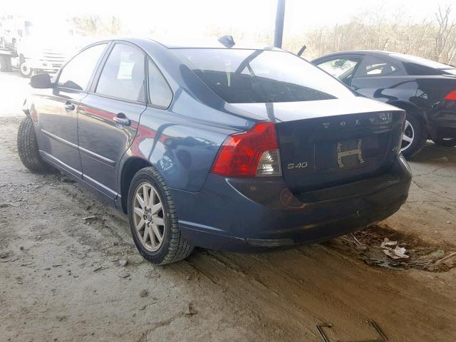 YV1MS382992432178 - 2009 VOLVO S40 2.4I BLUE photo 3