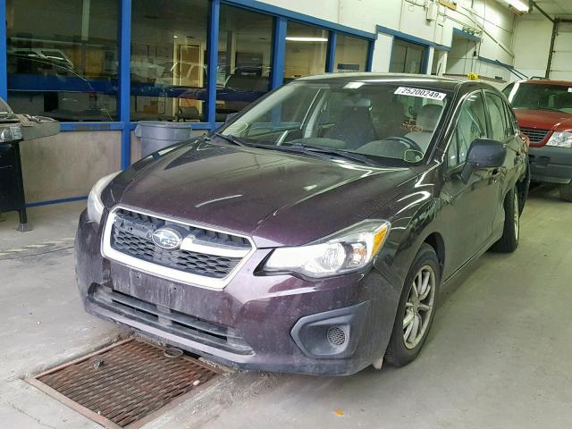 JF1GPAA69CG204798 - 2012 SUBARU IMPREZA BA PURPLE photo 2