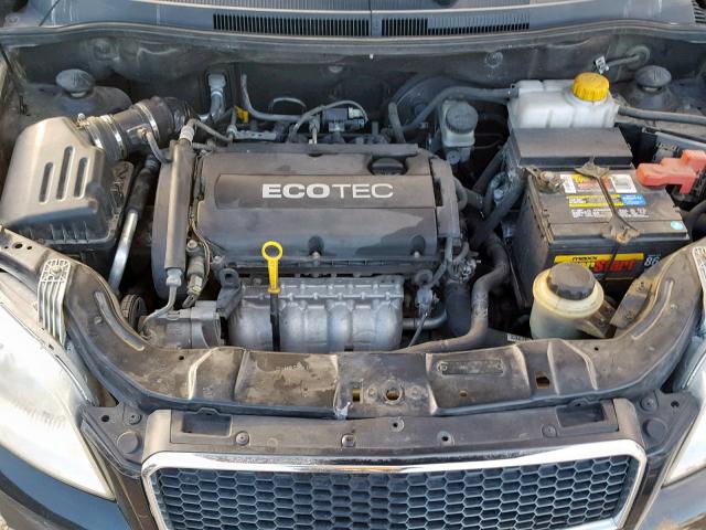 KL1TD66E59B636610 - 2009 CHEVROLET AVEO LS BLACK photo 7