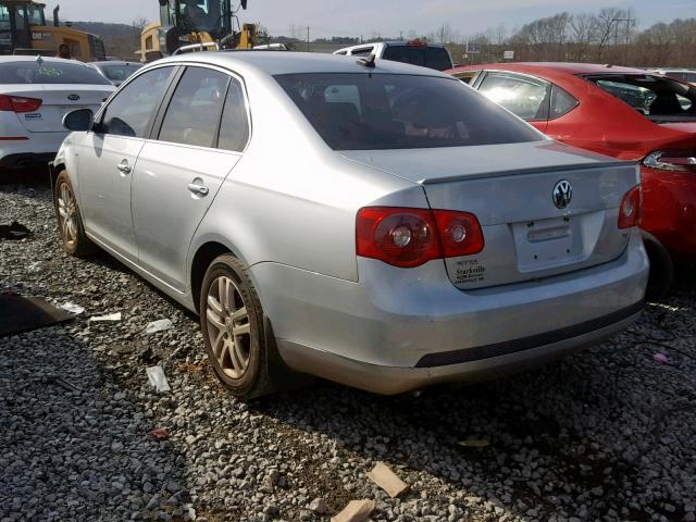 3VWCT71K56M851534 - 2006 VOLKSWAGEN JETTA TDI SILVER photo 3