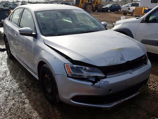 3VW2K7AJ7CM308610 - 2012 VOLKSWAGEN JETTA BASE SILVER photo 1