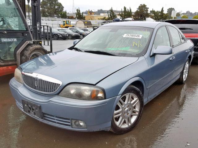 1LNHM87A93Y653982 - 2003 LINCOLN LS BLUE photo 2