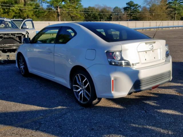 JTKJF5C74F3095820 - 2015 TOYOTA SCION TC WHITE photo 3