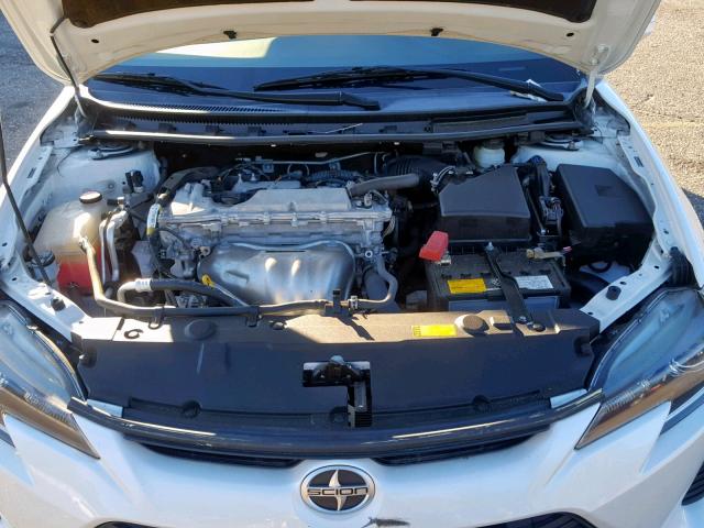 JTKJF5C74F3095820 - 2015 TOYOTA SCION TC WHITE photo 7