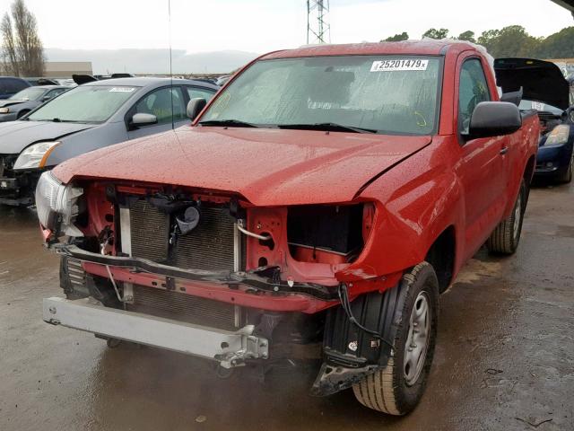 5TFNX4CN1EX037282 - 2014 TOYOTA TACOMA RED photo 2