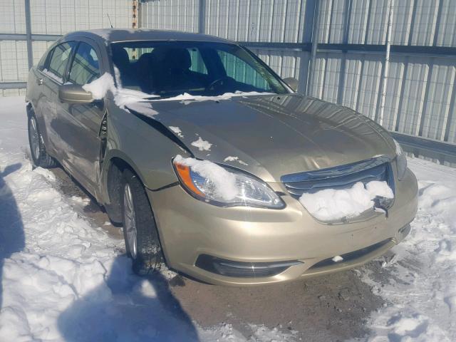 1C3BC1FG2BN505302 - 2011 CHRYSLER 200 TOURIN GOLD photo 1