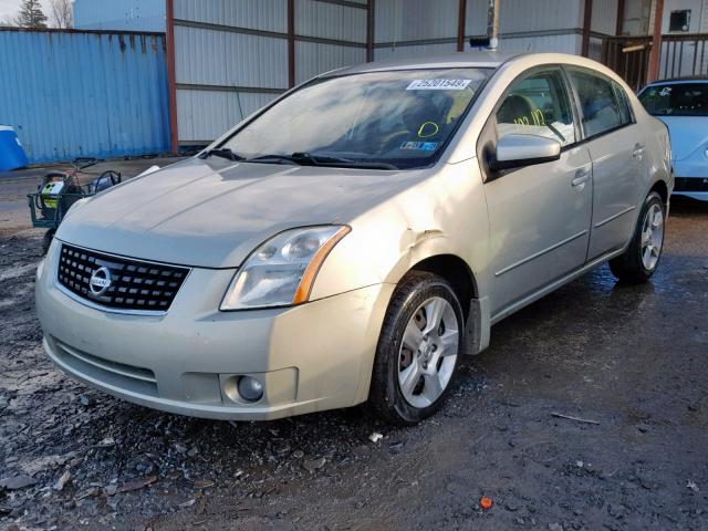 3N1AB61E08L729919 - 2008 NISSAN SENTRA 2.0 SILVER photo 2