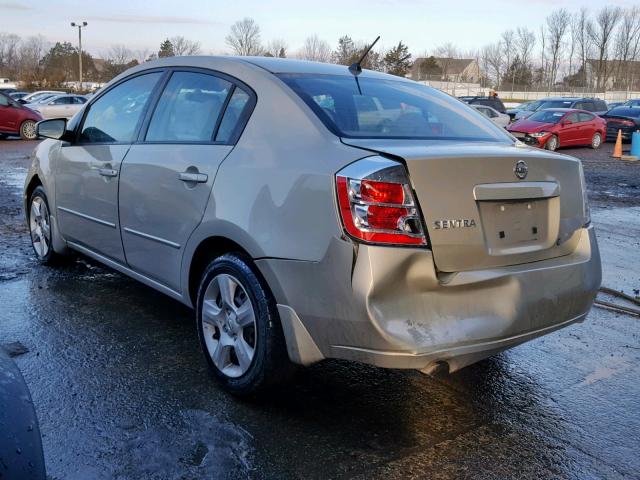 3N1AB61E08L729919 - 2008 NISSAN SENTRA 2.0 SILVER photo 3