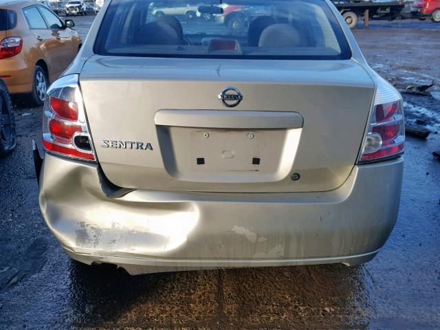 3N1AB61E08L729919 - 2008 NISSAN SENTRA 2.0 SILVER photo 9