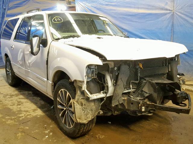 5LMJJ3JT8GEL09541 - 2016 LINCOLN NAVIGATOR WHITE photo 1