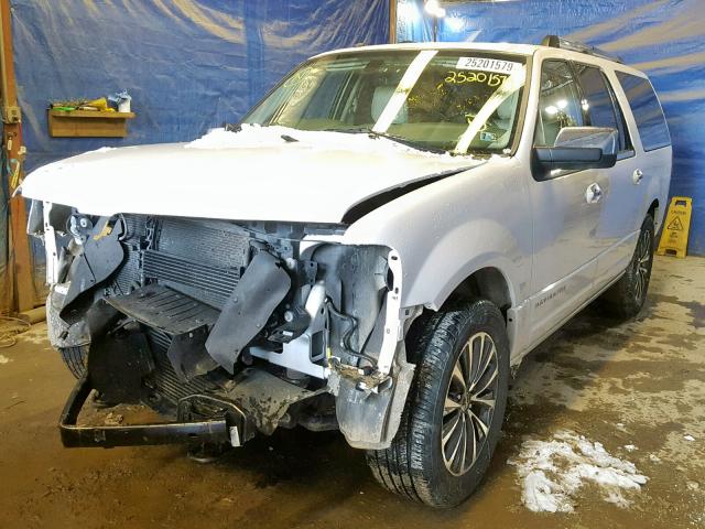 5LMJJ3JT8GEL09541 - 2016 LINCOLN NAVIGATOR WHITE photo 2