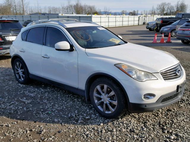 JN1AJ0HR5AM753105 - 2010 INFINITI EX35 BASE WHITE photo 1