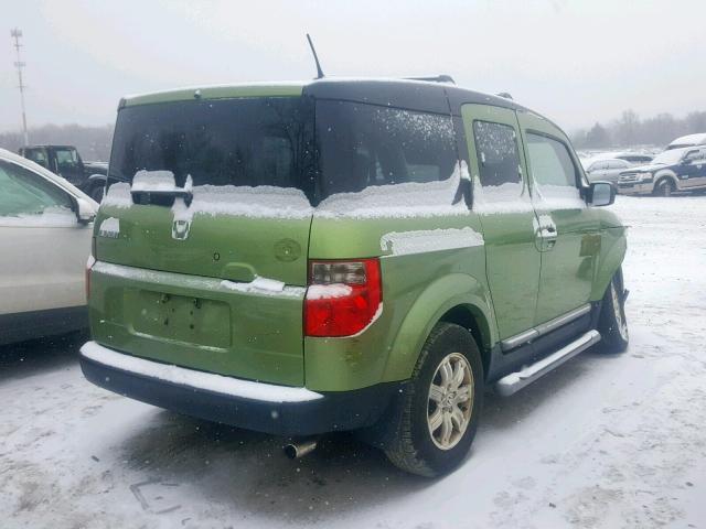 5J6YH28786L010589 - 2006 HONDA ELEMENT EX GREEN photo 4