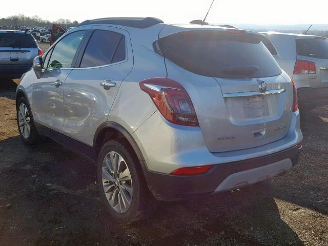 KL4CJASB4HB190152 - 2017 BUICK ENCORE PRE SILVER photo 3