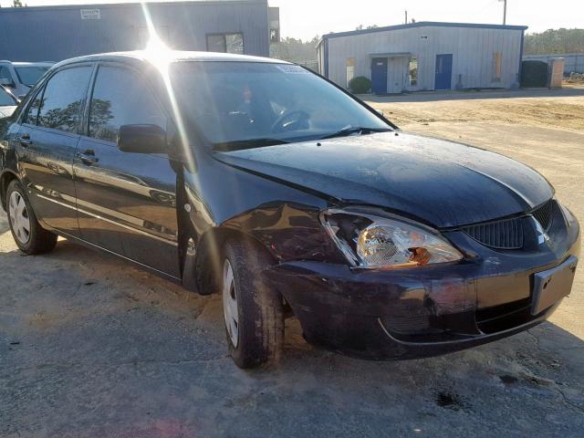 JA3AJ26E35U041592 - 2005 MITSUBISHI LANCER ES BLACK photo 1