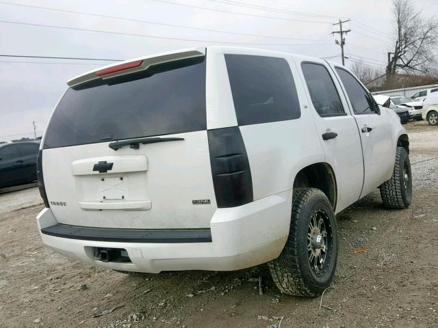 1GNFK130X7J363262 - 2007 CHEVROLET TAHOE K150 WHITE photo 4