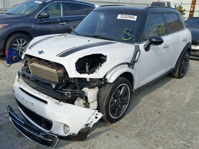 WMWZC3C58FWT05207 - 2015 MINI COOPER S C WHITE photo 2